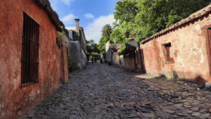 Calle de los Suspiros en Colonia del Sacramento